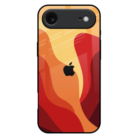 Magma Color Pattern iPhone 17 Air Glass Back Cover Online