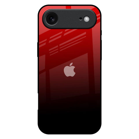 Maroon Faded iPhone 17 Air Glass Back Cover Online