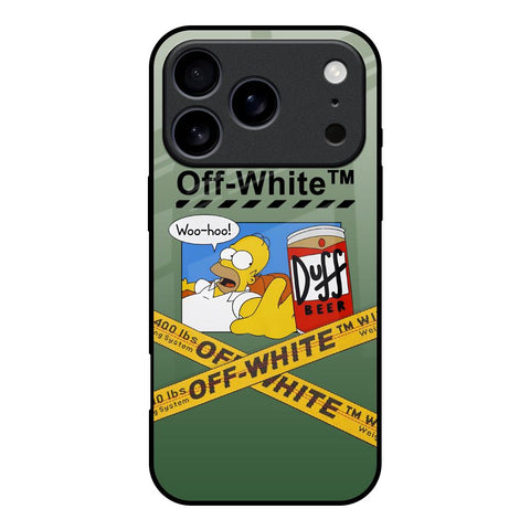 Duff Beer iPhone 17 Pro Glass Back Cover Online