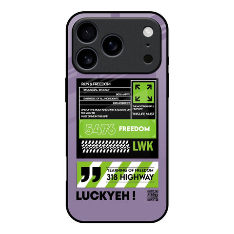 Run & Freedom iPhone 17 Pro Glass Back Cover Online