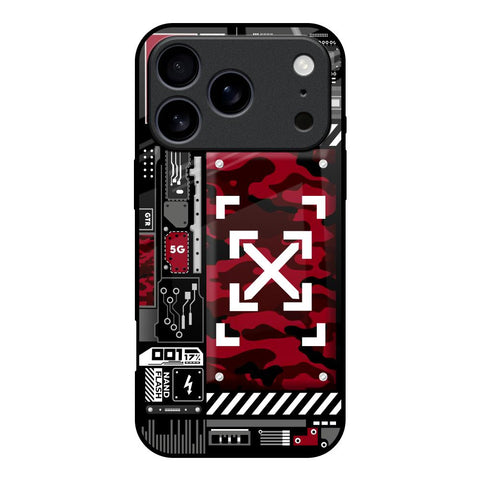 Technology Art iPhone 17 Pro Glass Back Cover Online