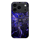 Techno Color Pattern iPhone 17 Pro Glass Back Cover Online
