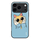 Adorable Cute Kitty iPhone 17 Pro Glass Back Cover Online