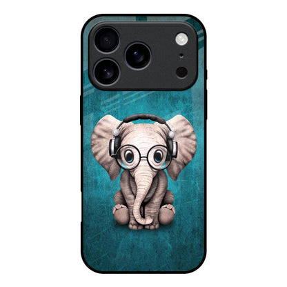 Adorable Baby Elephant iPhone 17 Pro Glass Back Cover Online