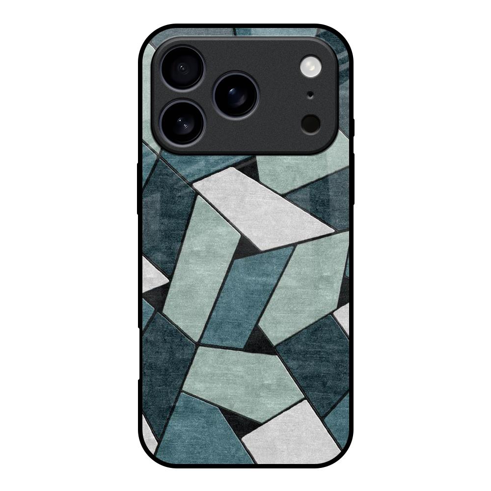 Abstact Tiles iPhone 17 Pro Glass Back Cover Online