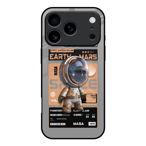 Space Ticket iPhone 17 Pro Glass Back Cover Online