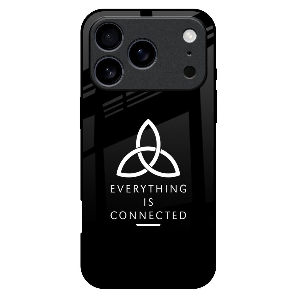 Everything Is Connected iPhone 17 Pro Max Glass Back Cover Online
