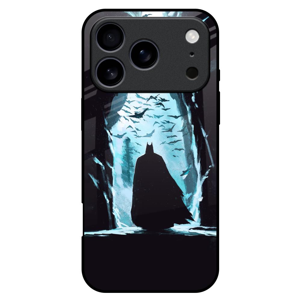 Dark Man In Cave iPhone 17 Pro Max Glass Back Cover Online