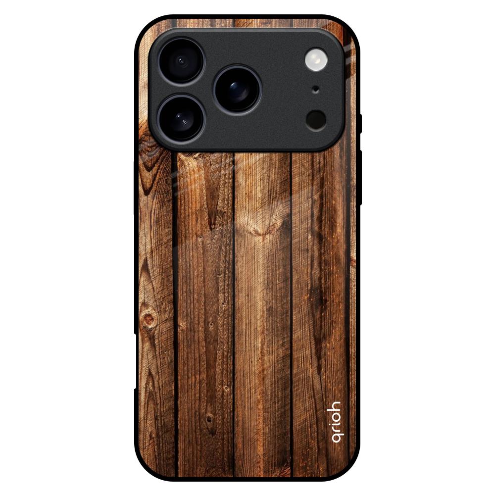 Timber Printed iPhone 17 Pro Max Glass Back Cover Online