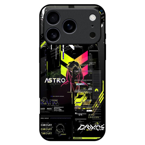 Astro Glitch iPhone 17 Pro Max Glass Back Cover Online