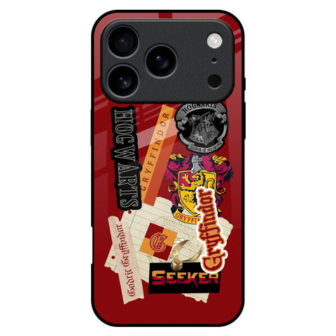 Gryffindor iPhone 17 Pro Max Glass Back Cover Online