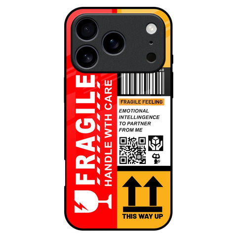 Handle With Care iPhone 17 Pro Max Glass Back Cover Online