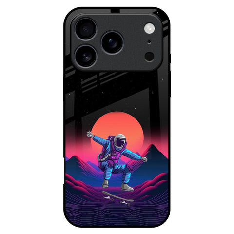 Retro Astronaut iPhone 17 Pro Max Glass Back Cover Online