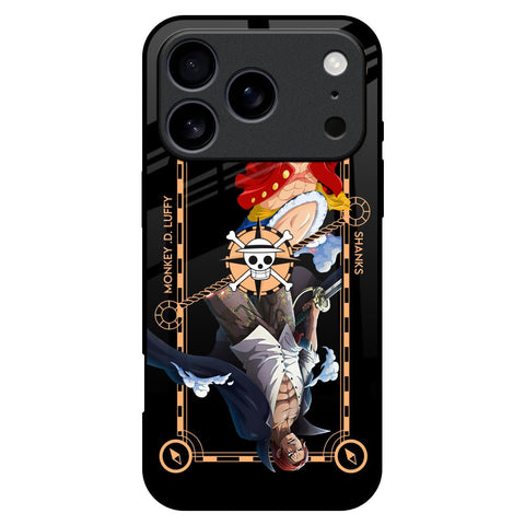 Shanks & Luffy iPhone 17 Pro Max Glass Back Cover Online