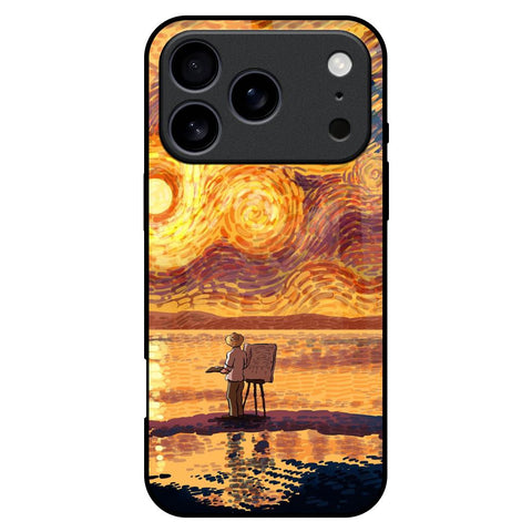Sunset Vincent iPhone 17 Pro Max Glass Back Cover Online