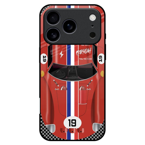 Racing Vintage iPhone 17 Pro Max Glass Back Cover Online