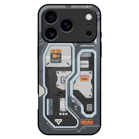 Retro Futuristic iPhone 17 Pro Max Glass Back Cover Online