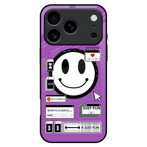 Code with Smile iPhone 17 Pro Max Glass Back Cover Online