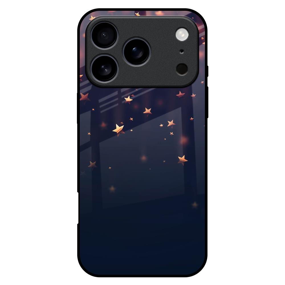 Falling Stars iPhone 17 Pro Max Glass Back Cover Online