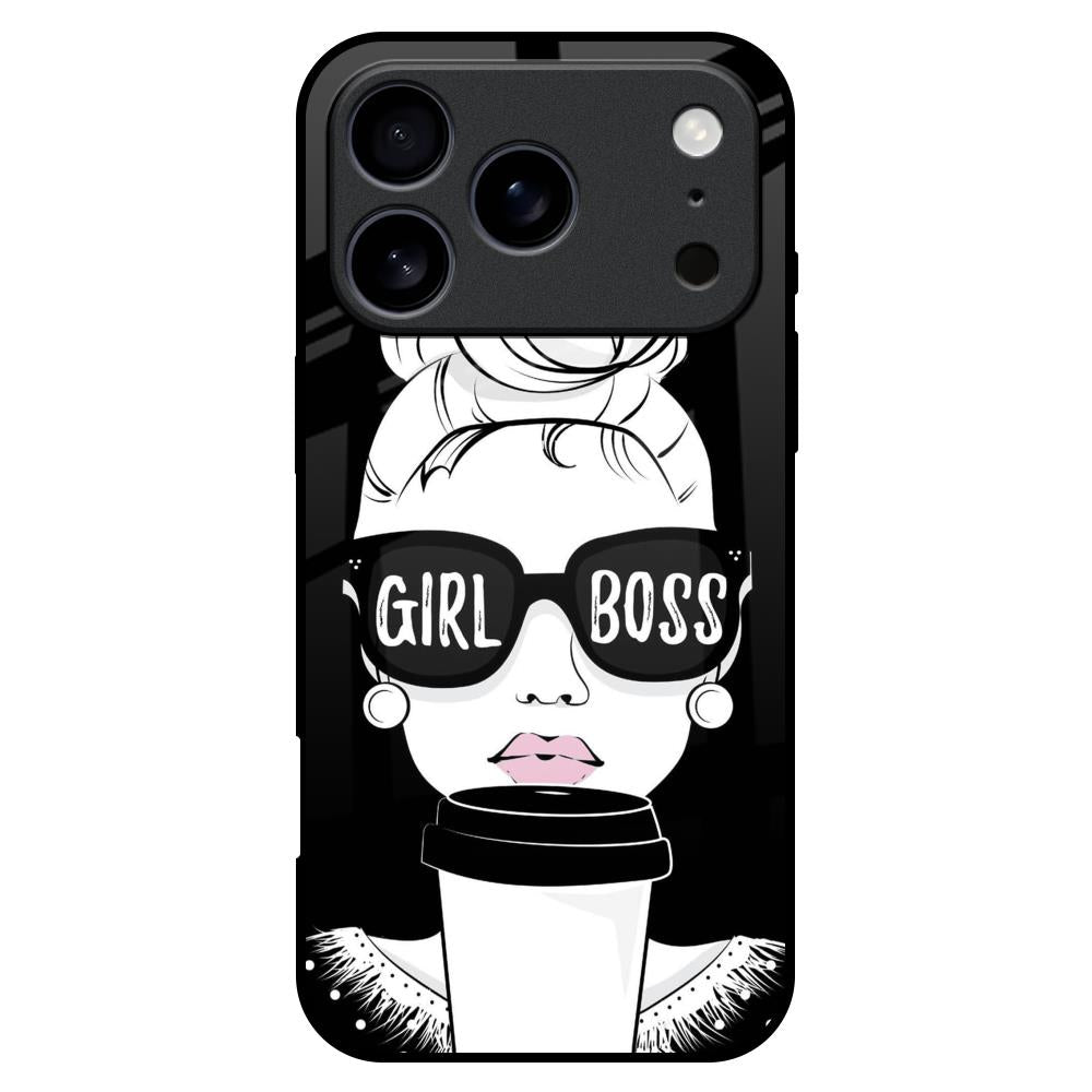 Girl Boss iPhone 17 Pro Max Glass Back Cover Online