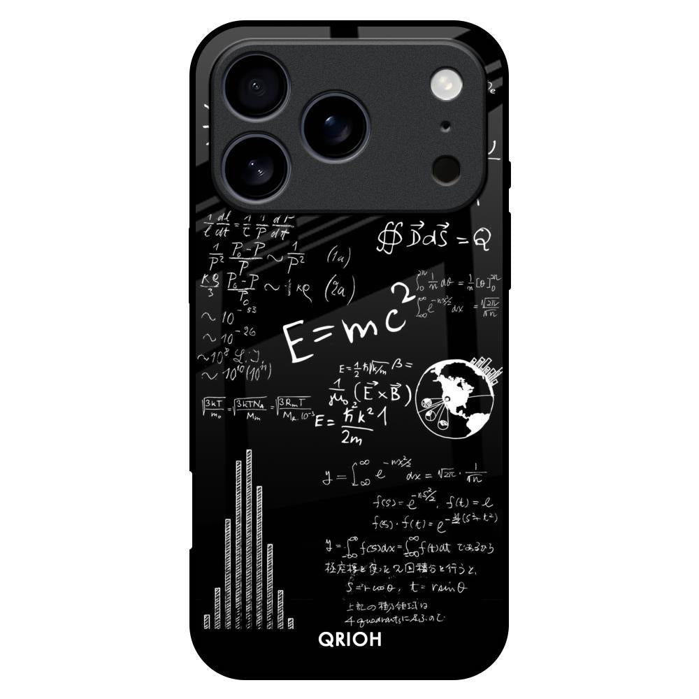 Funny Math iPhone 17 Pro Max Glass Back Cover Online