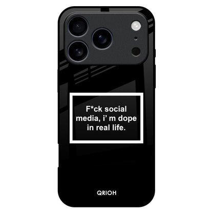 Dope In Life iPhone 17 Pro Max Glass Back Cover Online