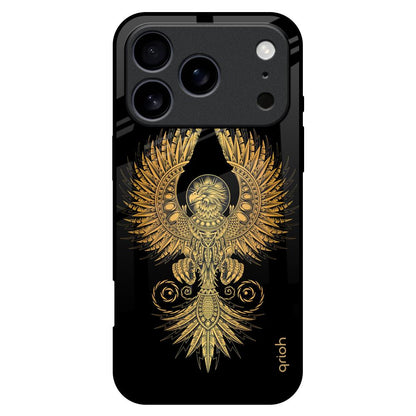 Mythical Phoenix Art iPhone 17 Pro Max Glass Back Cover Online