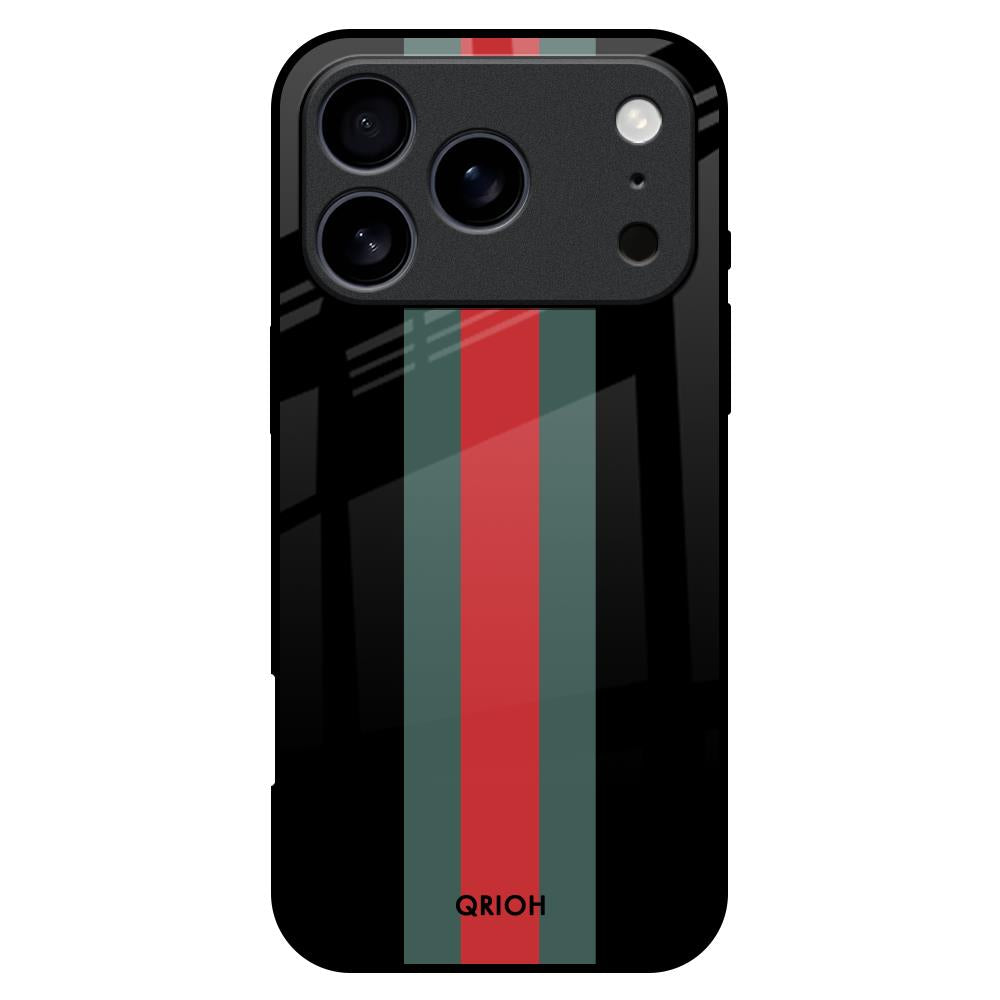 Vertical Stripes iPhone 17 Pro Max Glass Back Cover Online