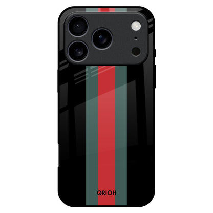 Vertical Stripes iPhone 17 Pro Max Glass Back Cover Online
