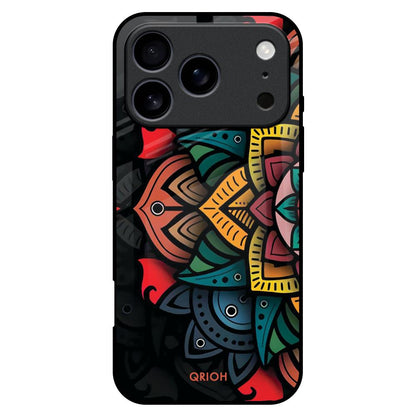 Retro Gorgeous Flower iPhone 17 Pro Max Glass Back Cover Online