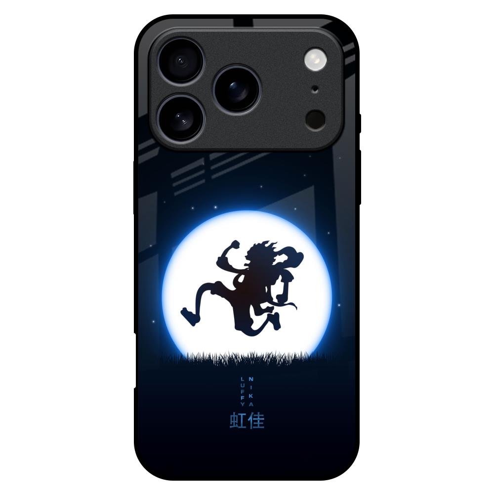 Luffy Nika iPhone 17 Pro Max Glass Back Cover Online