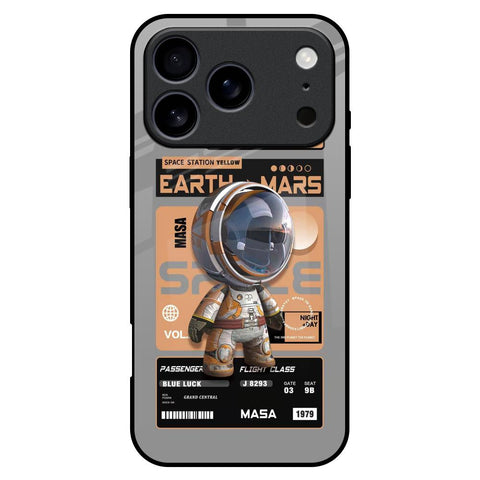 Space Ticket iPhone 17 Pro Max Glass Back Cover Online