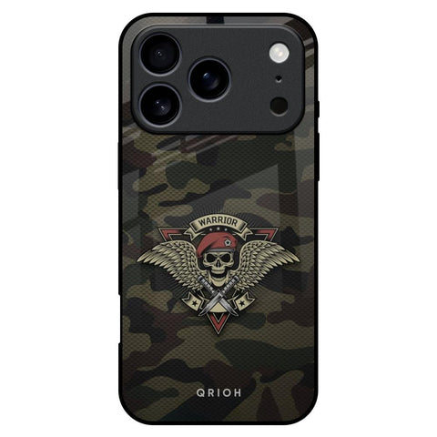 Army Warrior iPhone 17 Pro Max Glass Back Cover Online