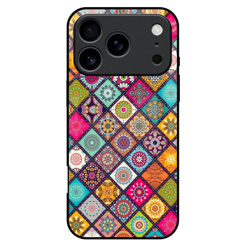 Multicolor Mandala iPhone 17 Pro Max Glass Back Cover Online