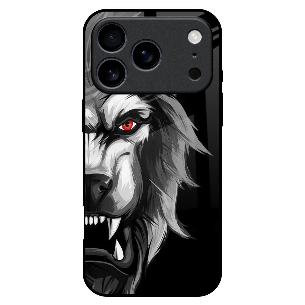 Wild Lion iPhone 17 Pro Max Glass Back Cover Online