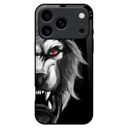 Wild Lion iPhone 17 Pro Max Glass Back Cover Online