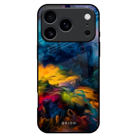Multicolor Oil Painting iPhone 17 Pro Max Glass Back Cover Online