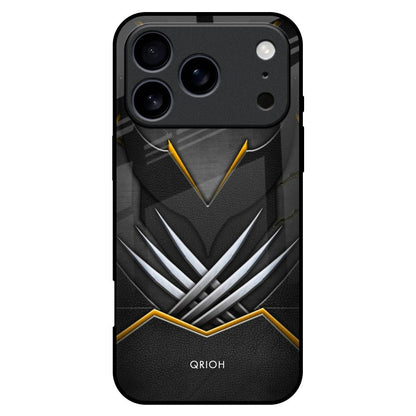 Black Warrior iPhone 17 Pro Max Glass Back Cover Online
