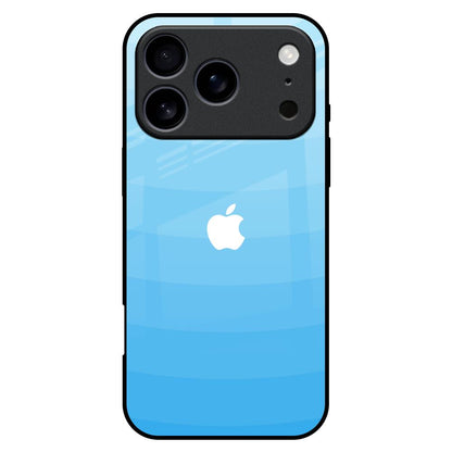 Wavy Blue Pattern iPhone 17 Pro Max Glass Back Cover Online
