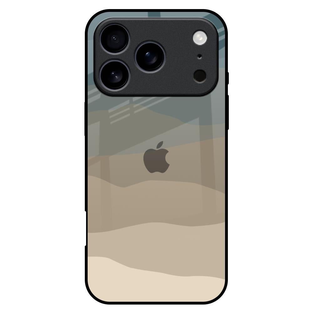 Abstract Mountain Pattern iPhone 17 Pro Max Glass Back Cover Online