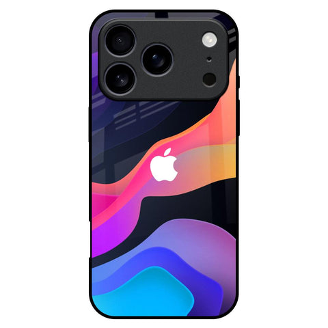 Colorful Fluid iPhone 17 Pro Max Glass Back Cover Online