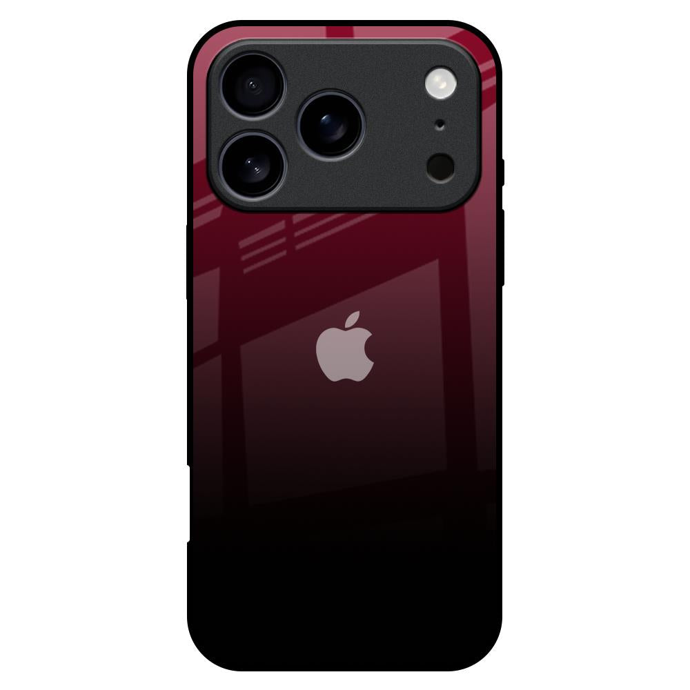 Wine Red iPhone 17 Pro Max Glass Back Cover Online