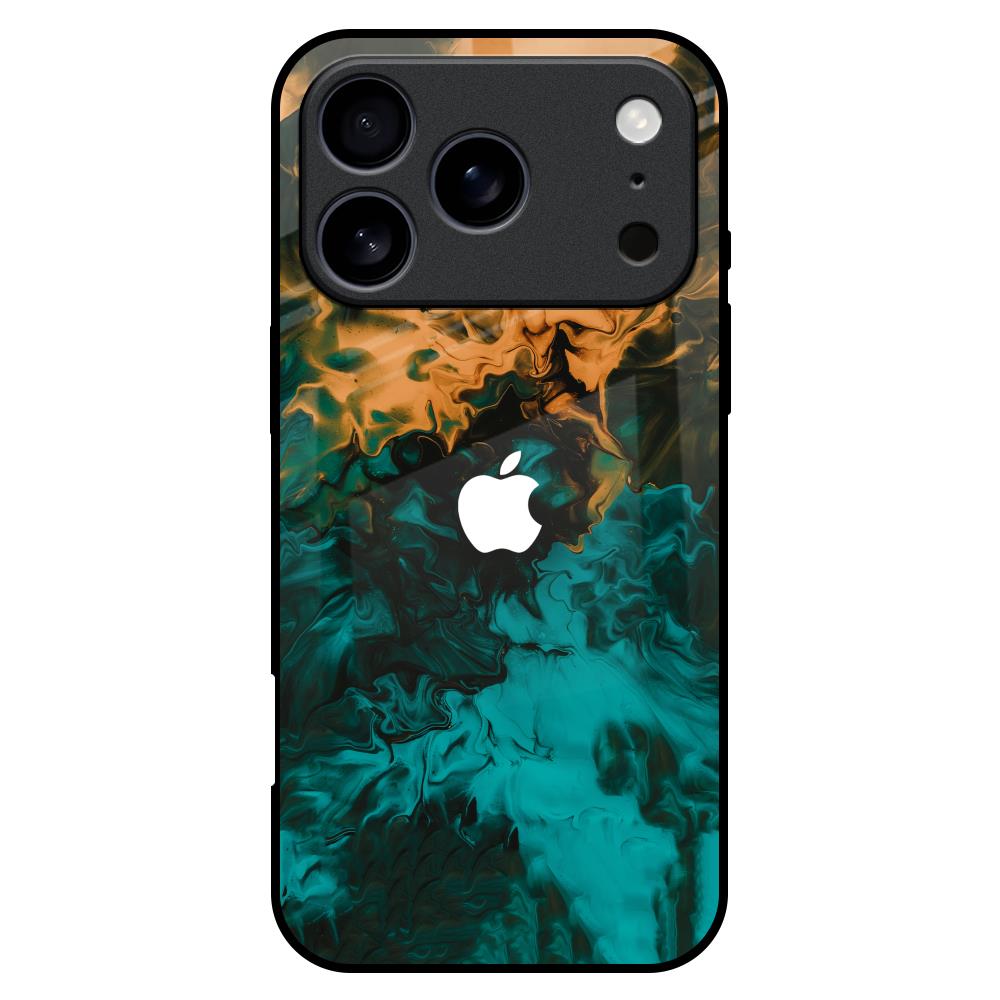 Watercolor Wave iPhone 17 Pro Max Glass Back Cover Online
