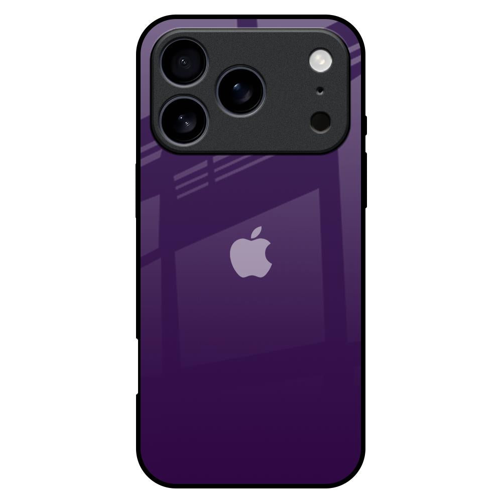 Dark Purple iPhone 17 Pro Max Glass Back Cover Online