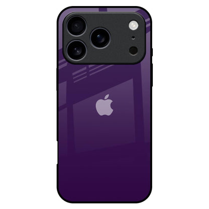 Dark Purple iPhone 17 Pro Max Glass Back Cover Online