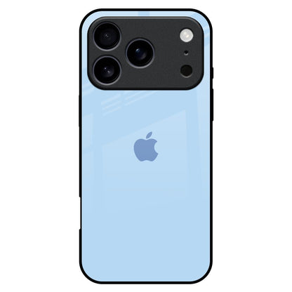 Pastel Sky Blue iPhone 17 Pro Max Glass Back Cover Online
