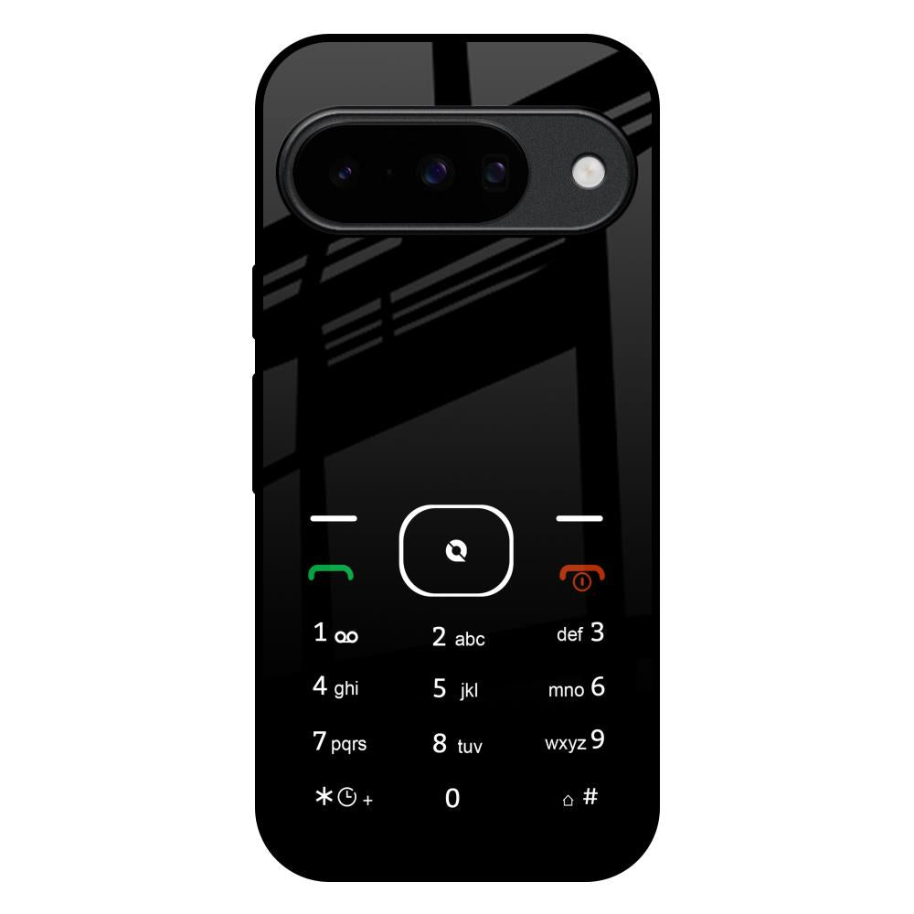 Classic Keypad Pattern Google Pixel 10 5G Glass Back Cover Online