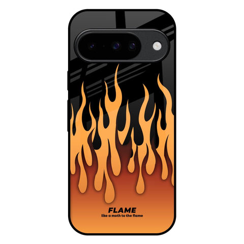 Fire Flame Google Pixel 10 5G Glass Back Cover Online