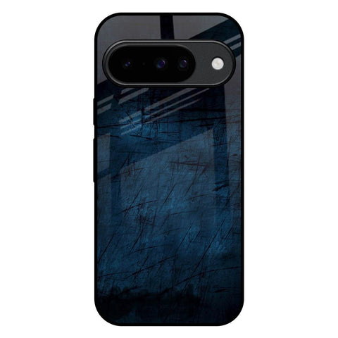 Dark Blue Grunge Google Pixel 10 5G Glass Back Cover Online