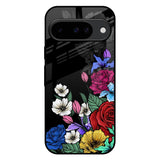 Rose Flower Bunch Art Google Pixel 10 5G Glass Back Cover Online